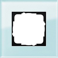 Рамка универсальная Gira Esprit 1-м. стекло салатовое